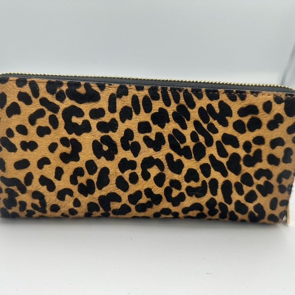 Michael Kors jet set Large Continental wallet wristlet Calf Hair Blackk Multi - Picture 3 of 9